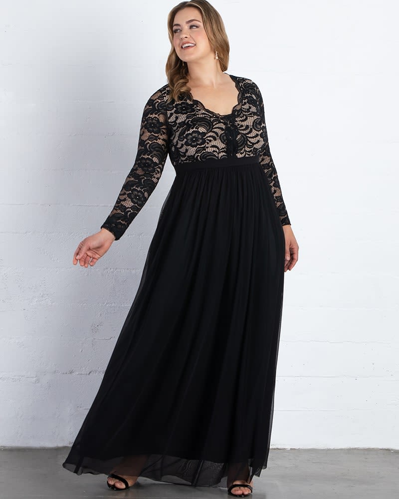 Onyx nites short sleeve evening gown cheap